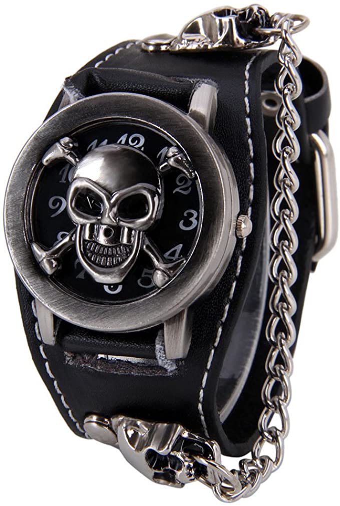 Reloj Steampunk Calavera.