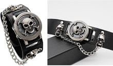 Cargar imagen en el visor de la galería, Reloj Steampunk Calavera.
