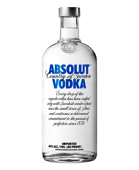 VODKA ABSOLUT BOTELLA