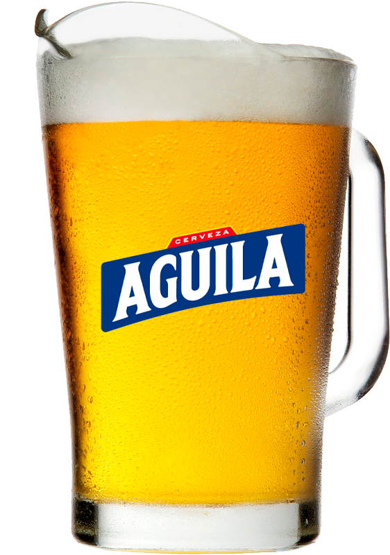 JARRA DE CERVEZA AGUILA