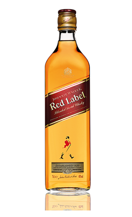 WHISKY JOHNNIE WALKER RED LABEL BOTELLA