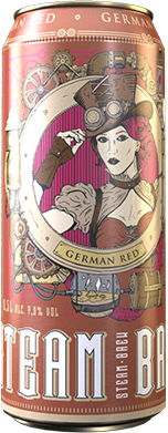 CERVEZA STEAM BREW GERMAN RED